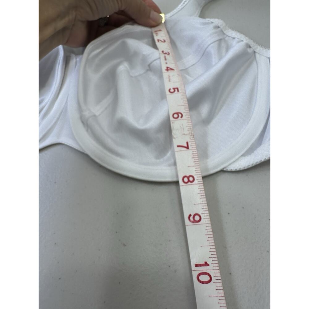 NWT Bali Minimizer Bra 38DD White Breathable Adjustable Support - Picture 14 of 15
